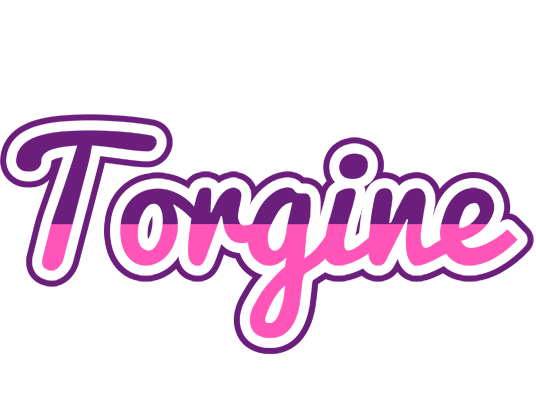 Torgine cheerful logo