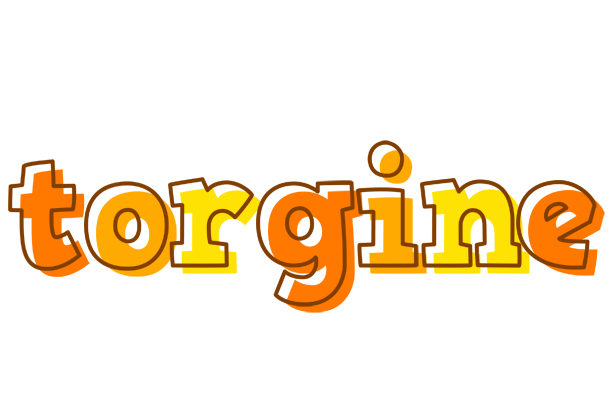 Torgine desert logo