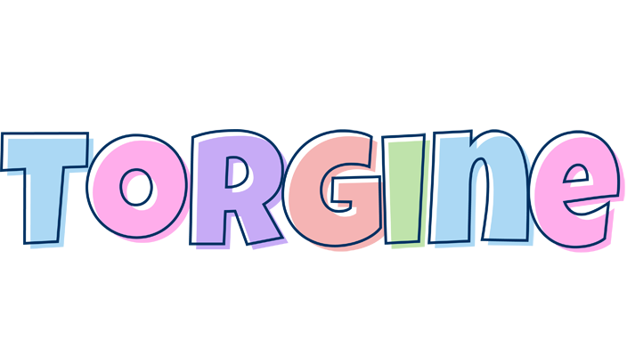 Torgine pastel logo