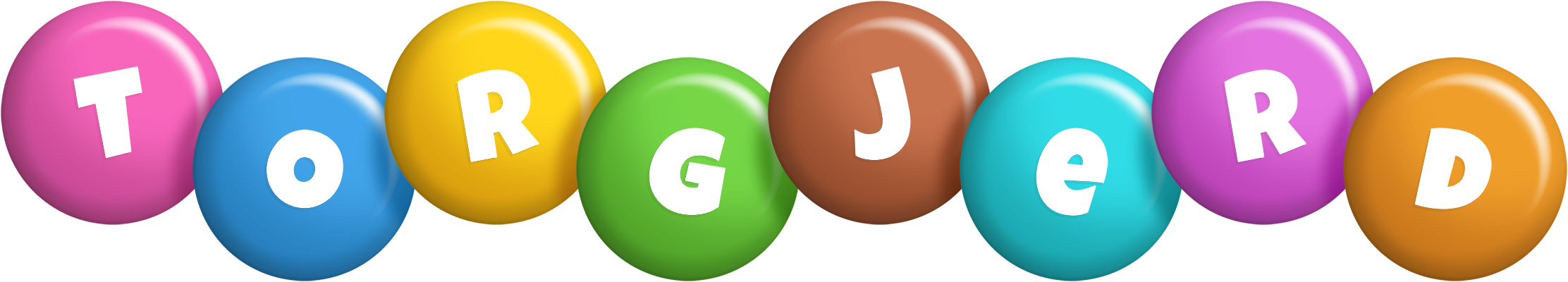 Torgjerd candy logo