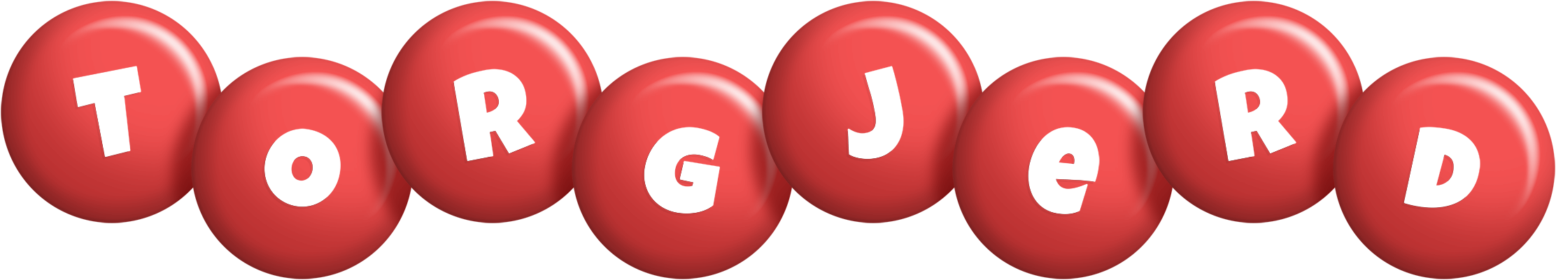 Torgjerd candy-red logo