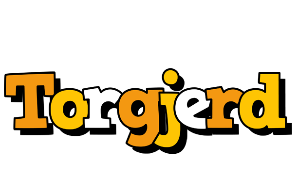Torgjerd cartoon logo