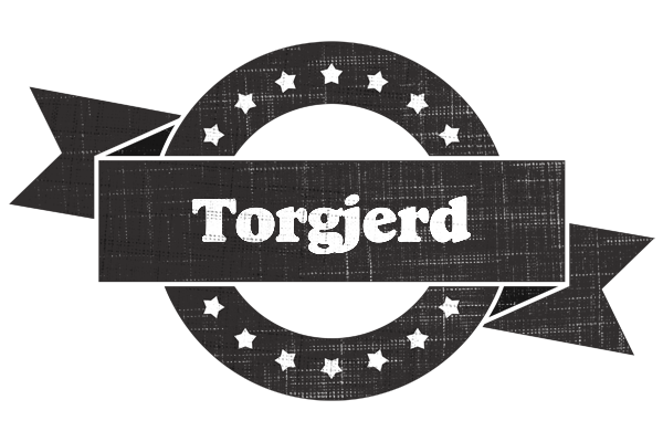 Torgjerd grunge logo