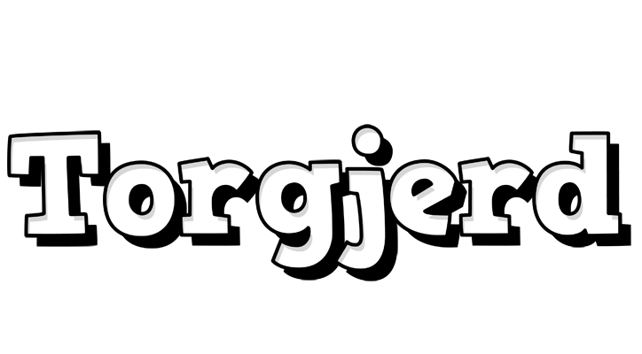 Torgjerd snowing logo