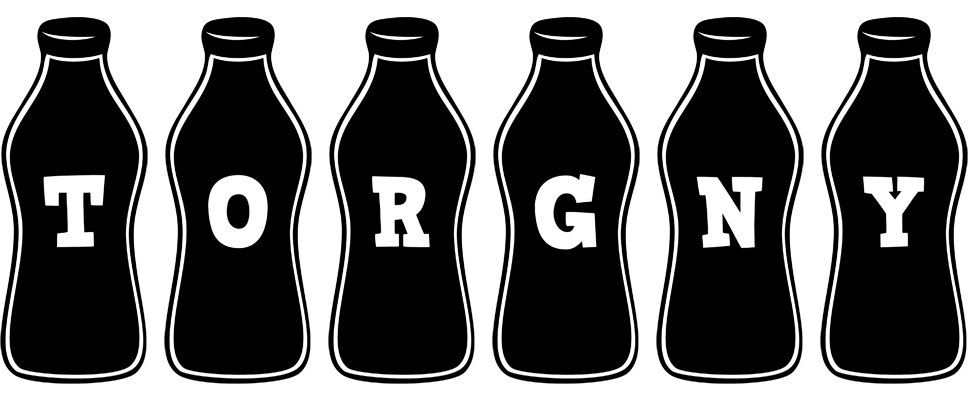 Torgny bottle logo