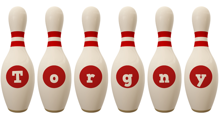 Torgny bowling-pin logo