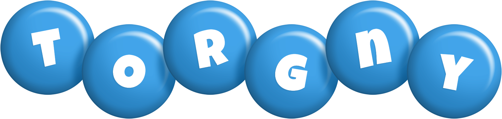 Torgny candy-blue logo