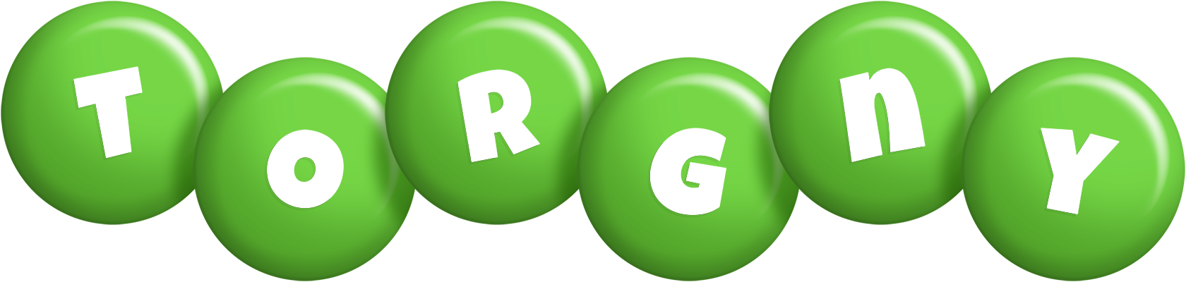 Torgny candy-green logo