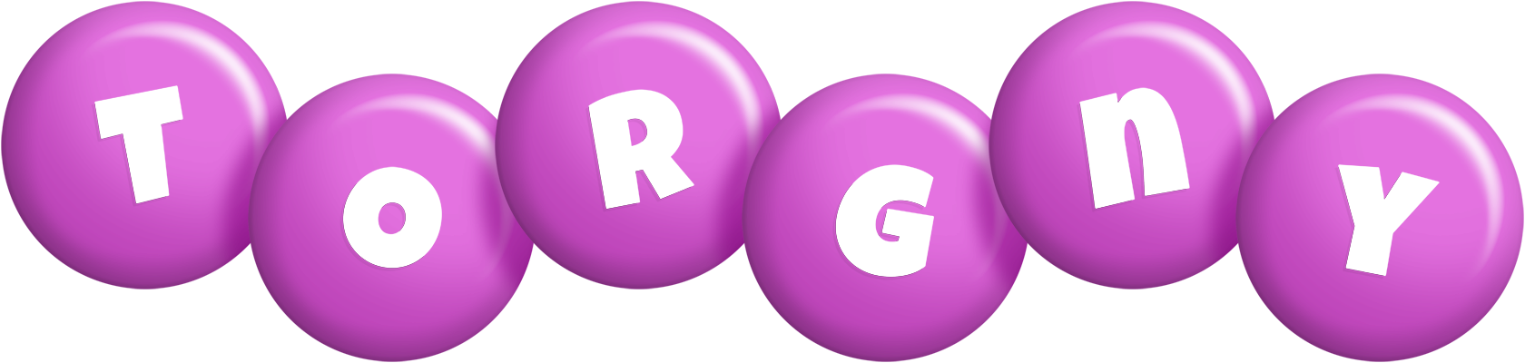 Torgny candy-purple logo