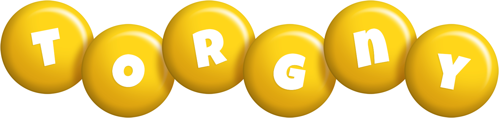 Torgny candy-yellow logo