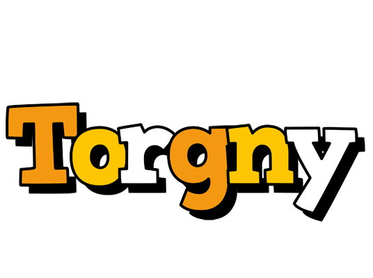 Torgny cartoon logo