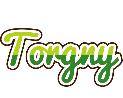 Torgny golfing logo