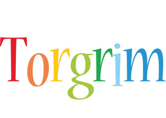 Torgrim birthday logo
