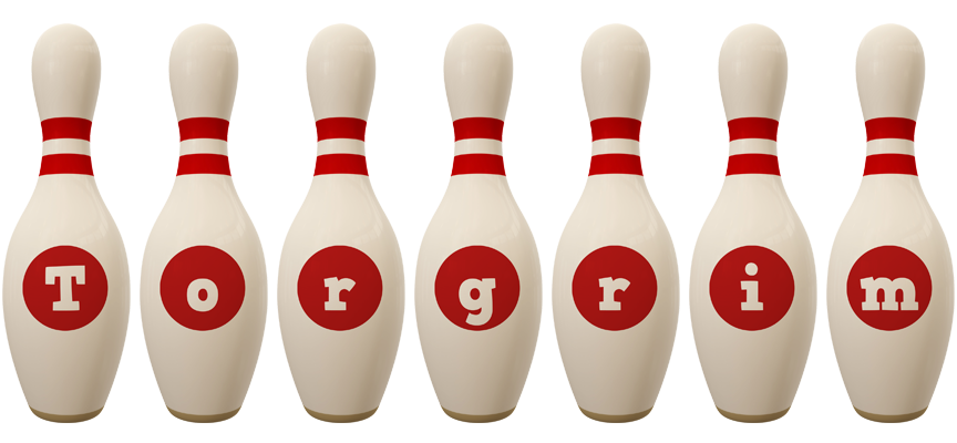Torgrim bowling-pin logo
