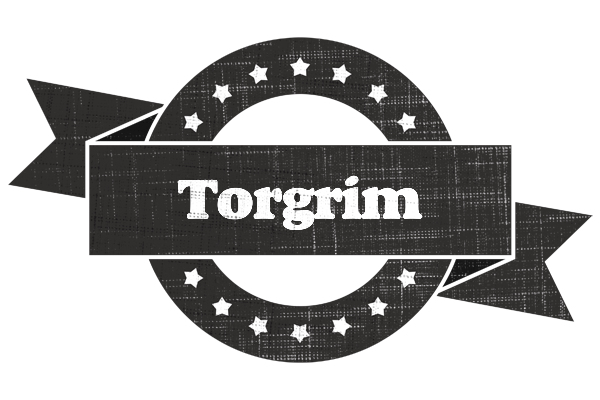 Torgrim grunge logo