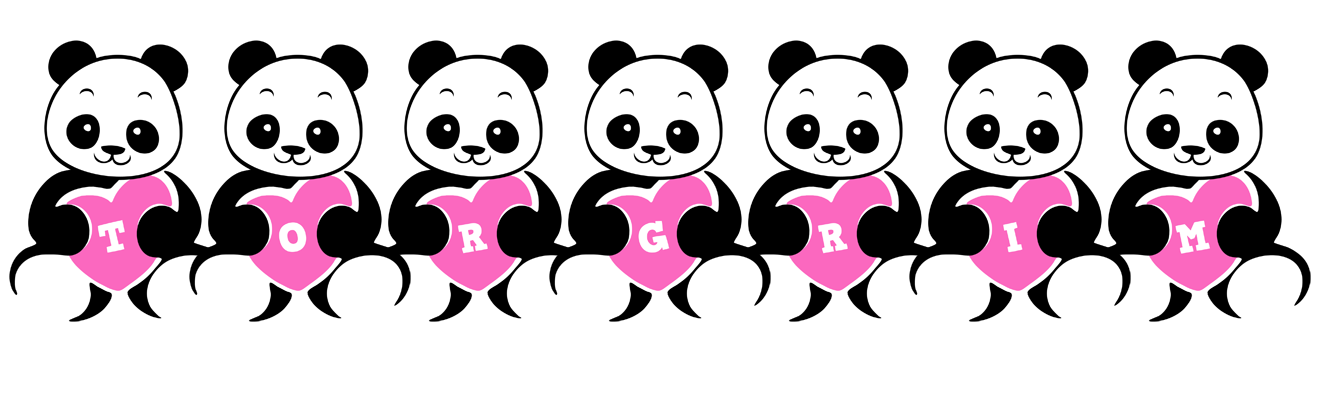 Torgrim love-panda logo