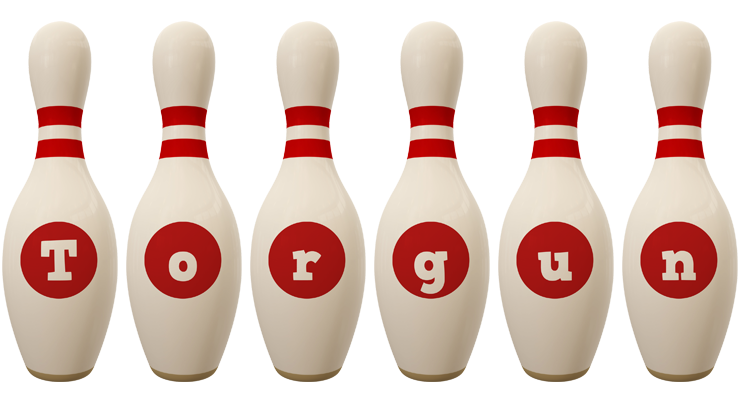 Torgun bowling-pin logo