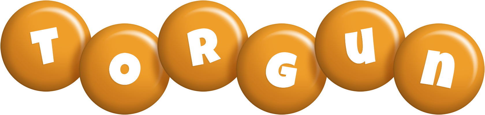 Torgun candy-orange logo