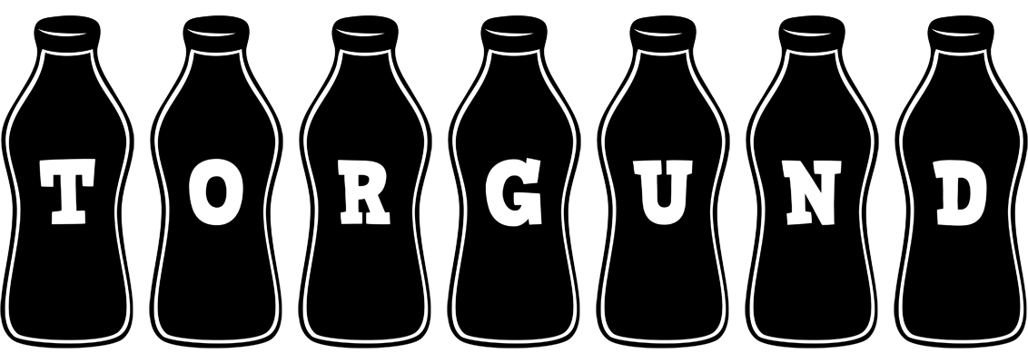 Torgund bottle logo