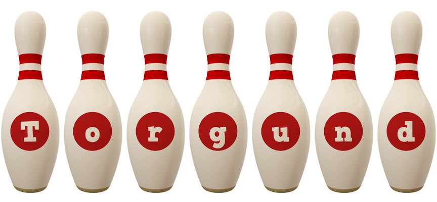 Torgund bowling-pin logo