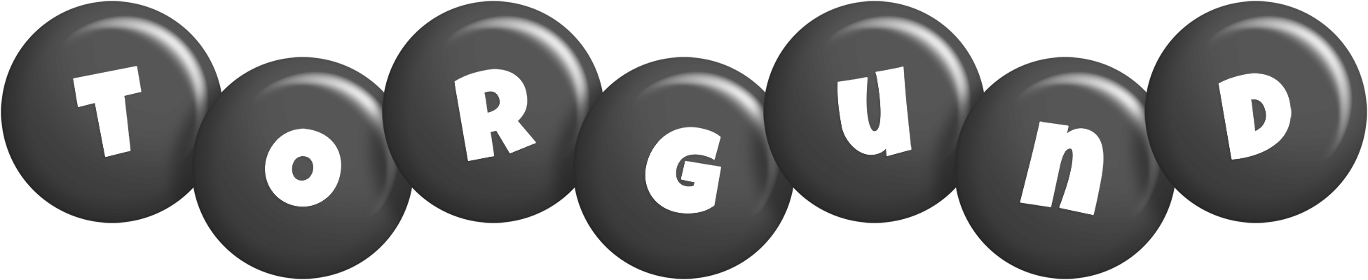 Torgund candy-black logo