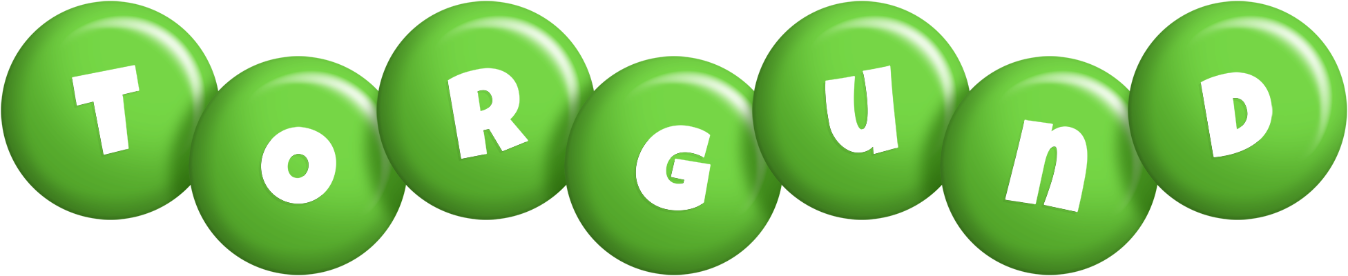 Torgund candy-green logo