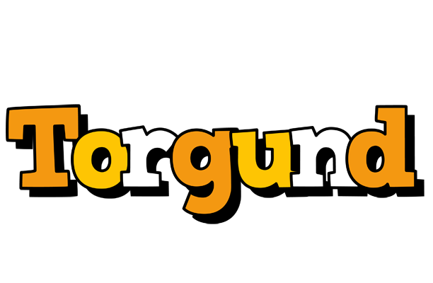 Torgund cartoon logo