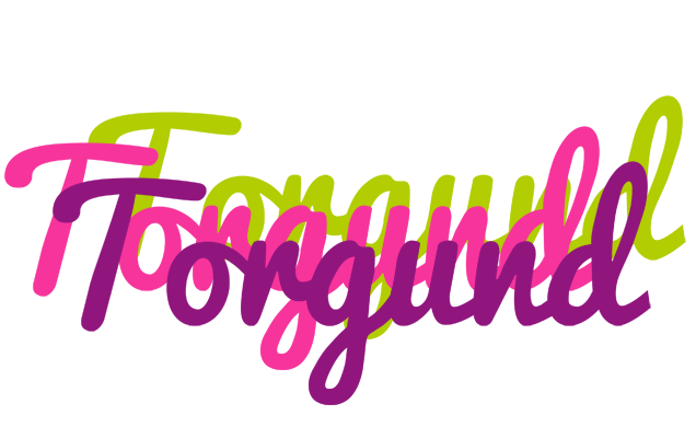 Torgund flowers logo