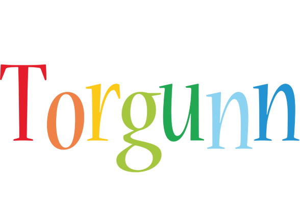 Torgunn birthday logo