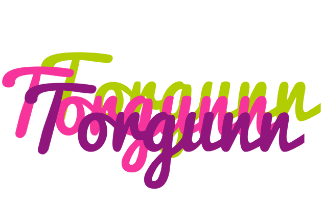 Torgunn flowers logo
