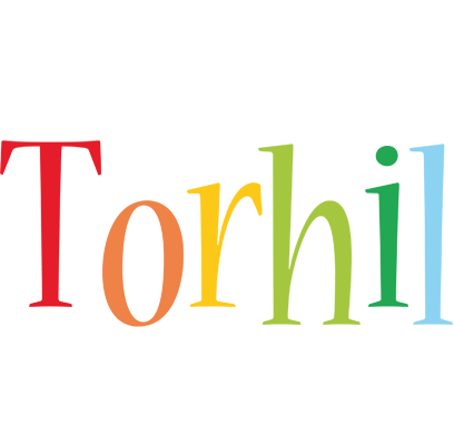 Torhil birthday logo