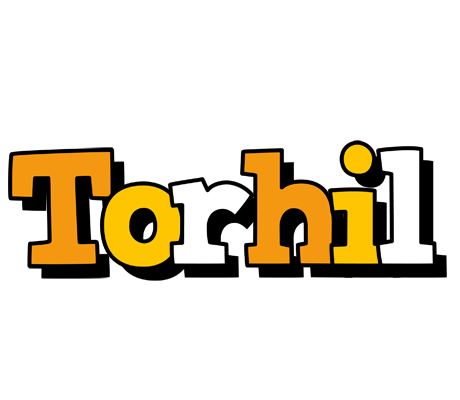 Torhil cartoon logo