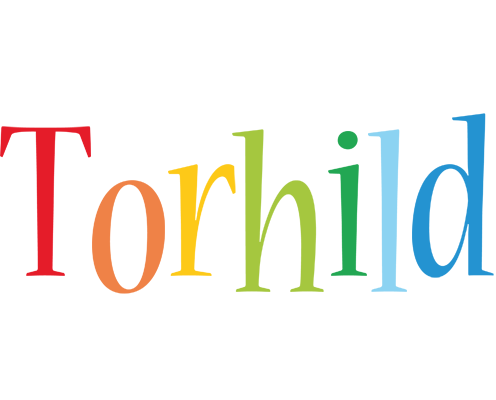Torhild birthday logo