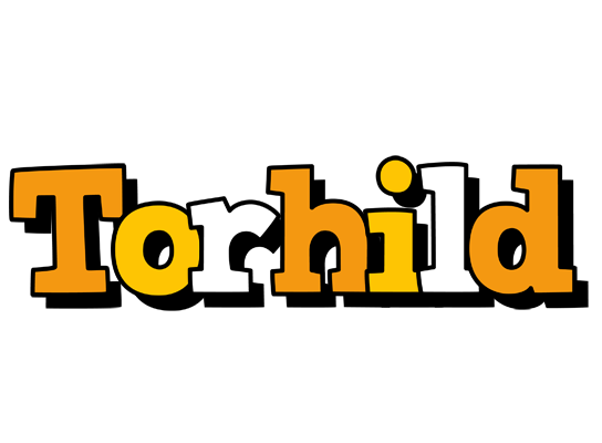 Torhild cartoon logo