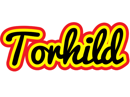 Torhild flaming logo