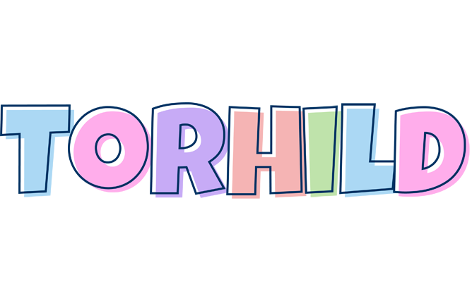 Torhild pastel logo