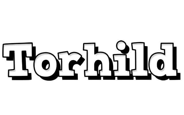Torhild snowing logo