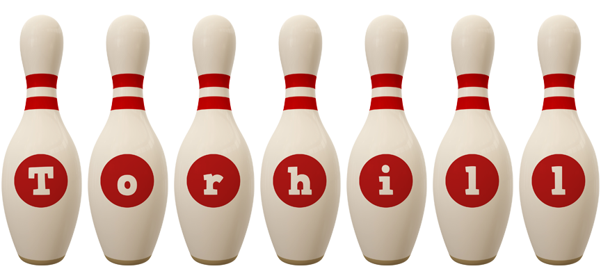 Torhill bowling-pin logo
