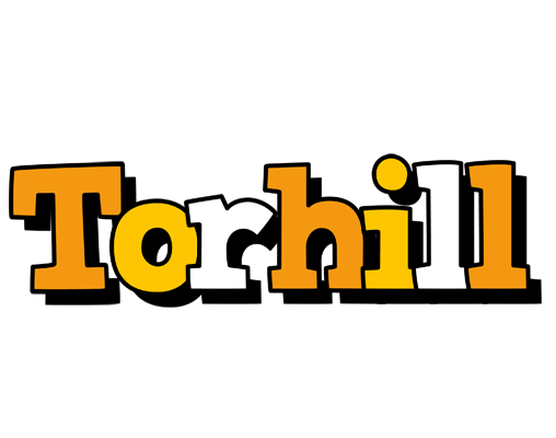 Torhill cartoon logo