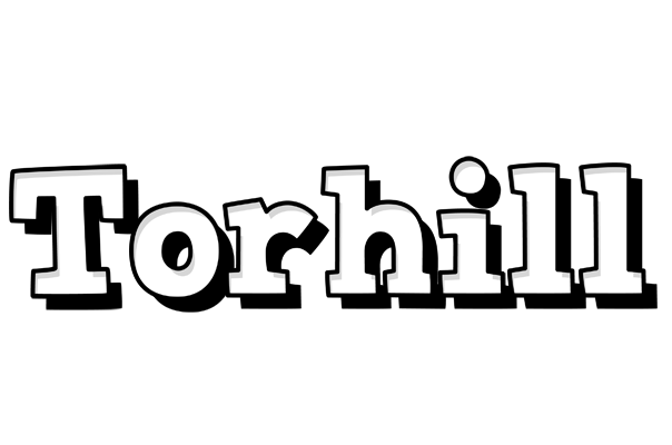 Torhill snowing logo