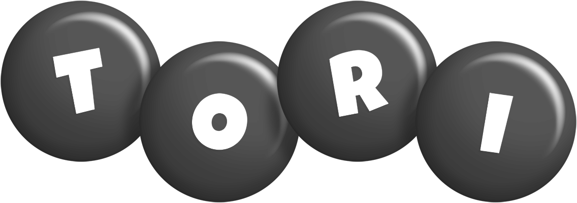 Tori candy-black logo