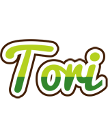 Tori golfing logo