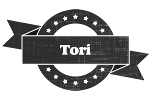 Tori grunge logo