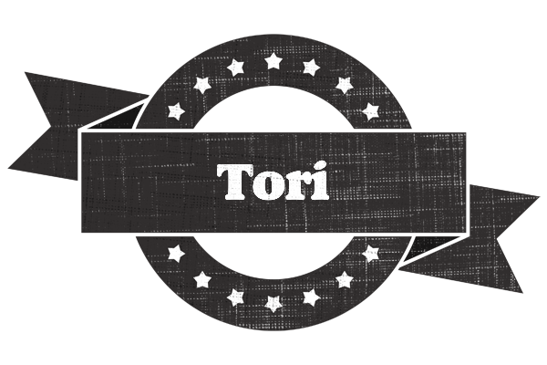 Tori grunge logo