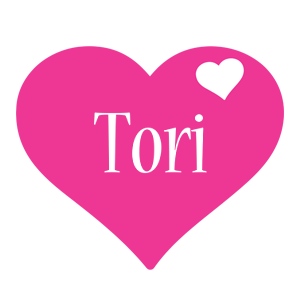 Tori love-heart logo