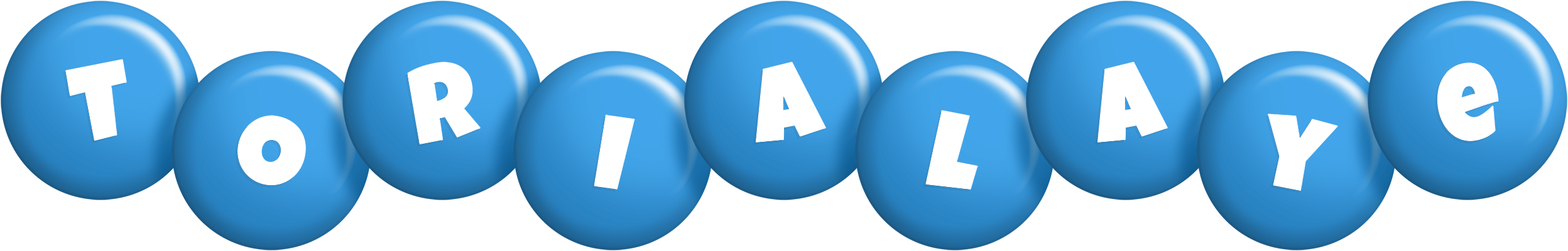 Torialaye candy-blue logo