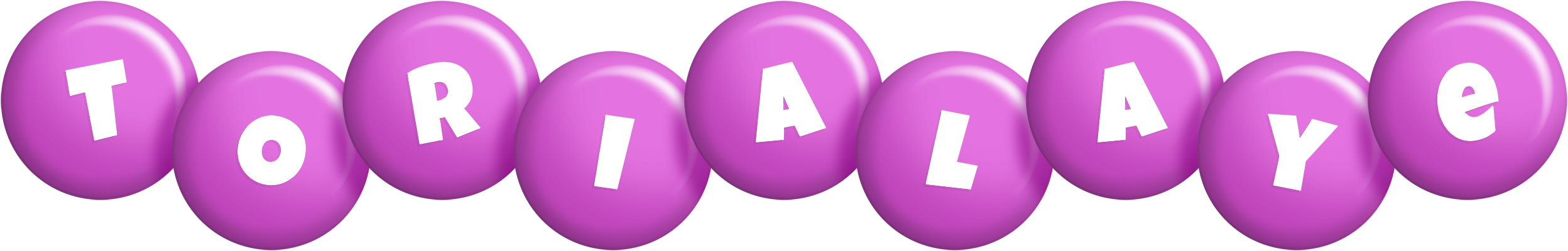Torialaye candy-purple logo