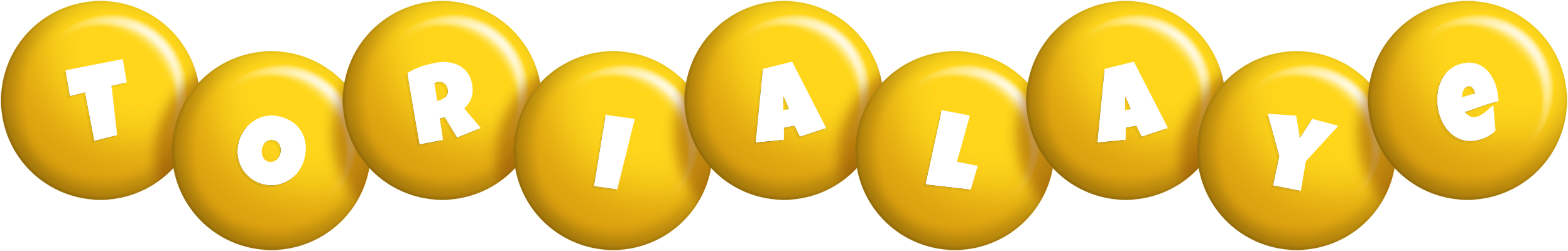 Torialaye candy-yellow logo