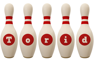 Torid bowling-pin logo