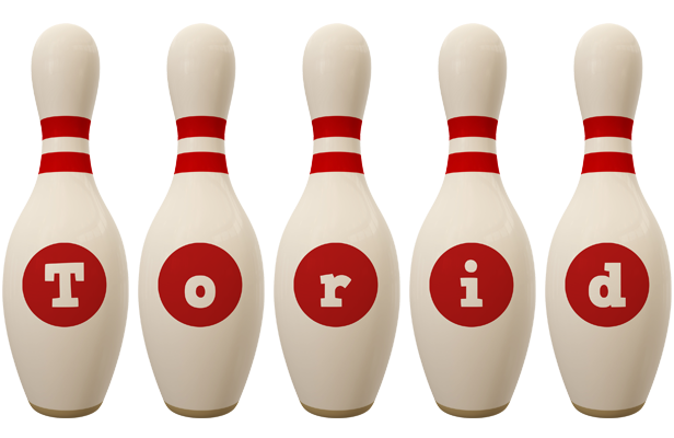 Torid bowling-pin logo